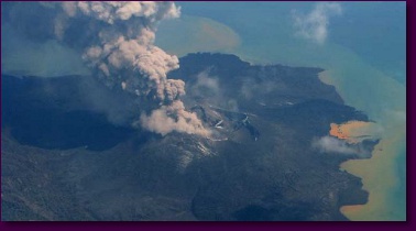 Mt Tavurvur, East New Britain, Papua New Guinea